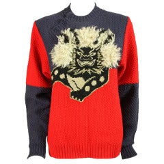 1980's Kansai Yamamoto Komainu Sweater