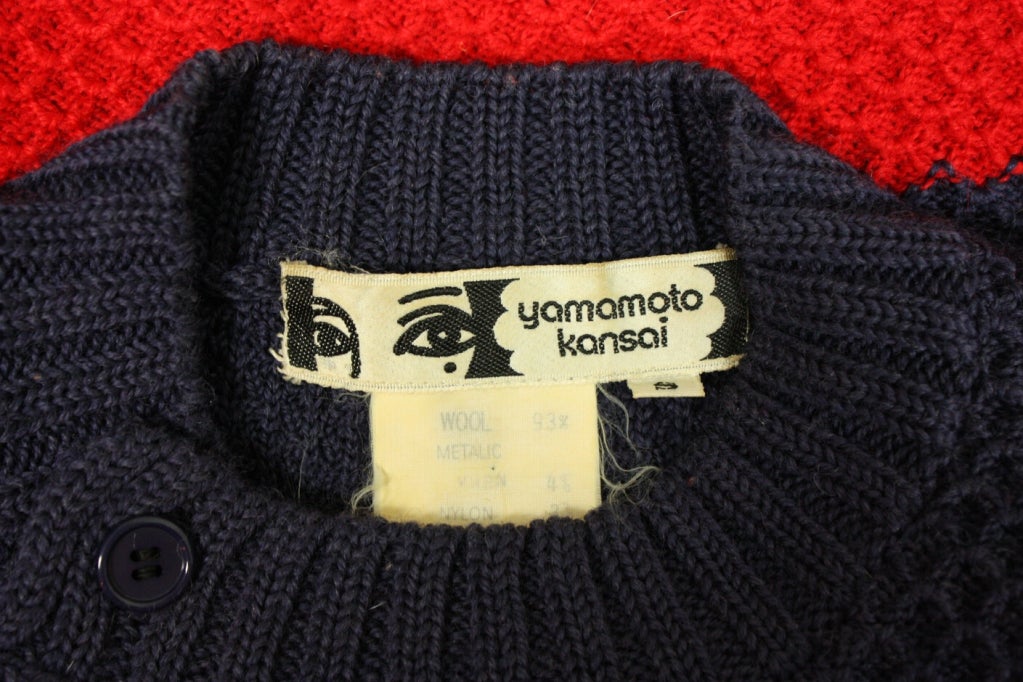 1980's Kansai Yamamoto Komainu Sweater 2