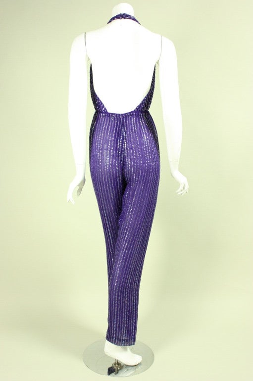 halston jumpsuit / 70s