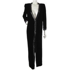 Vintage Lanvin Velvet Coat or Dress