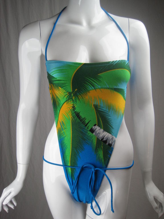 1970's Gottex Swimsuit with Open Sides and Back-SALE! 4