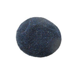 Used 1940
s Carnival Beaded Beret