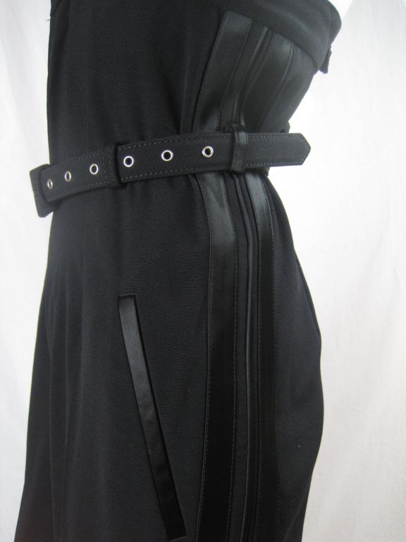1990's GAULTIER High-Waisted Tuxedo Trousers with Suspenders 1