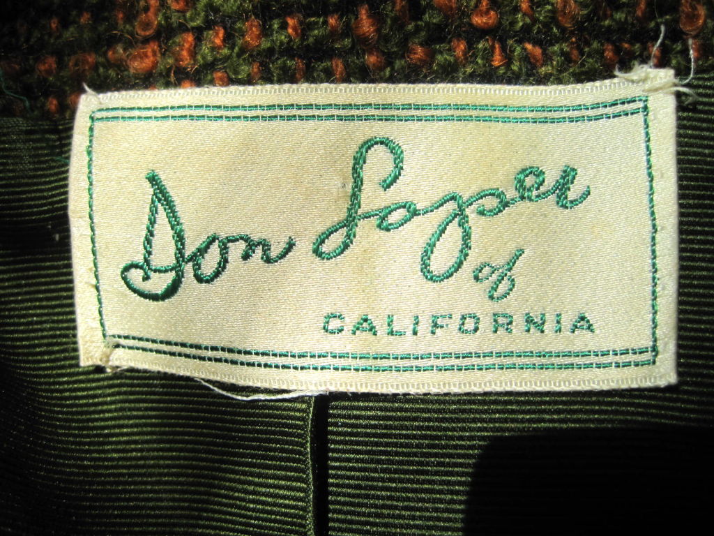 Don Loper 1950's Swing Coat-SALE! 3
