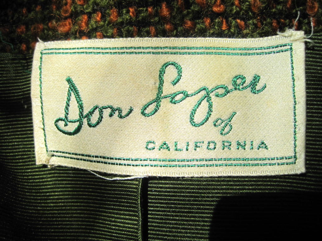 Don Loper 1950's Swing Coat-SALE! 3