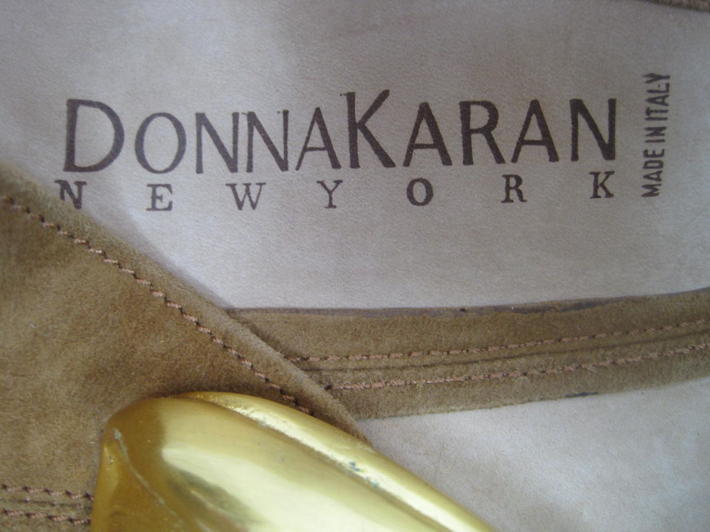 Donna Karan Wide Suede Belt 2