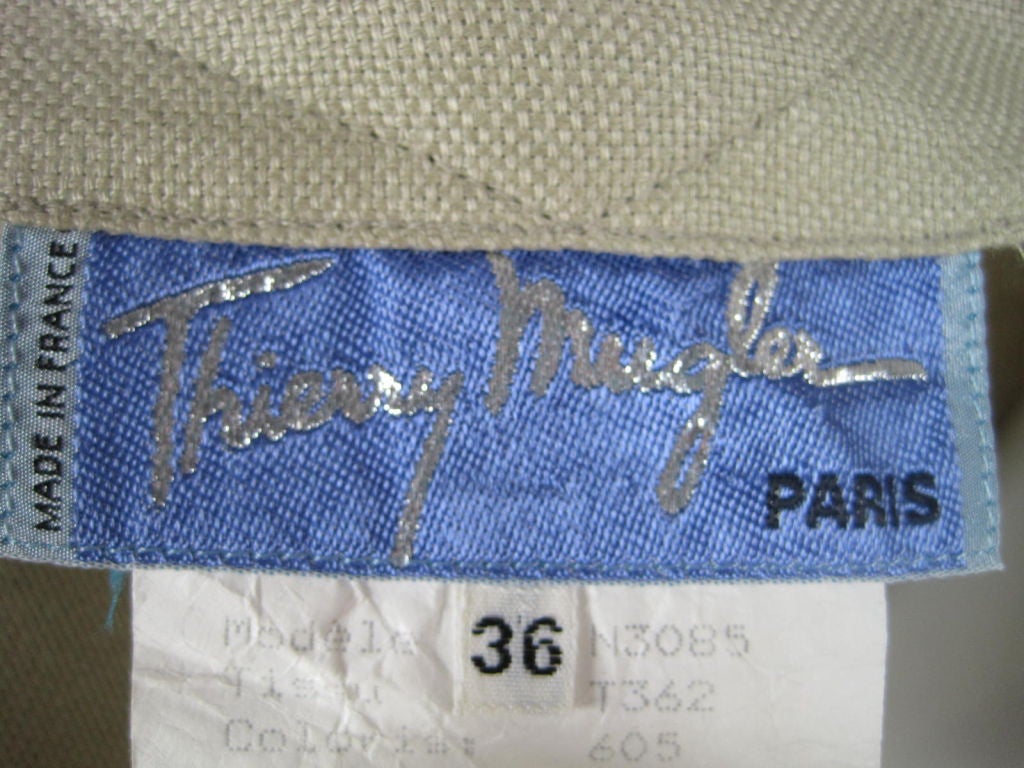 Thierry Mugler Linen Ensemble-SALE! 3