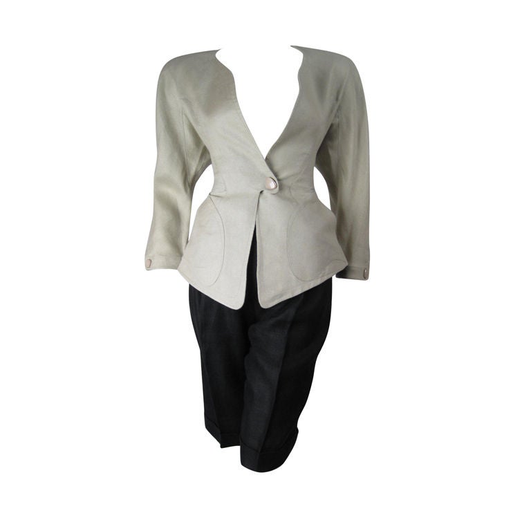 Thierry Mugler Linen Ensemble-SALE!