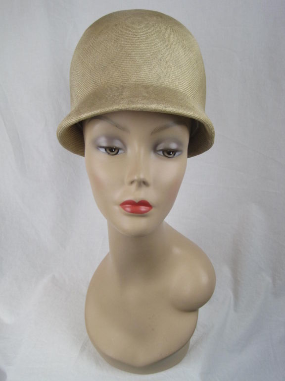 Manuel Pertegaz Numbered 1960's Straw Hat