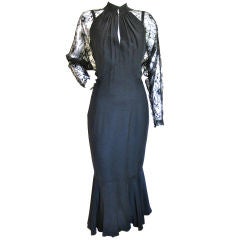 Vintage Ted Lapidus Couture Cocktail Dress-SALE!
