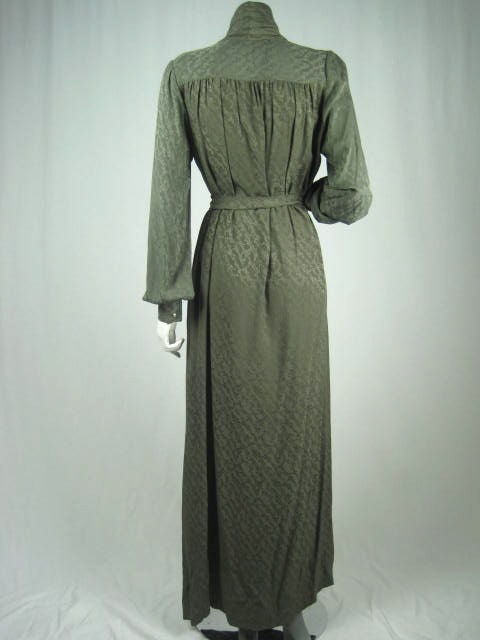 Gray Hubert Pinault Silk Gown