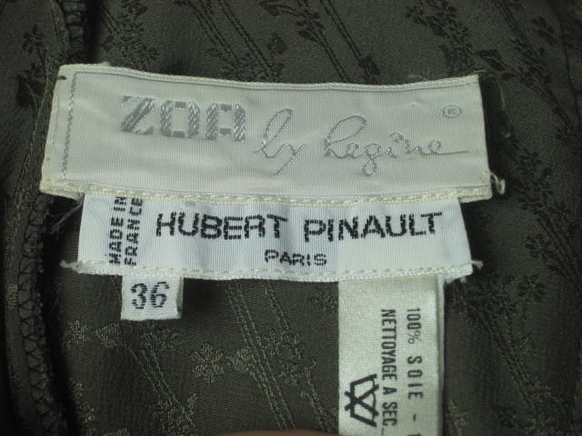 Hubert Pinault Silk Gown 2