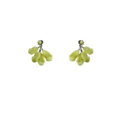 Miriam Haskell Glass Earrings 5