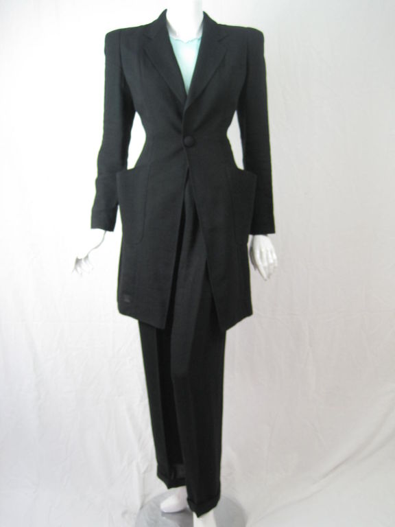 Jean Paul Gaultier Linen Suit-SALE! at 1stDibs
