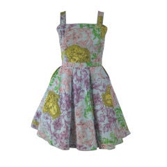 Vintage Versace Jeans Couture Cotton Sundress