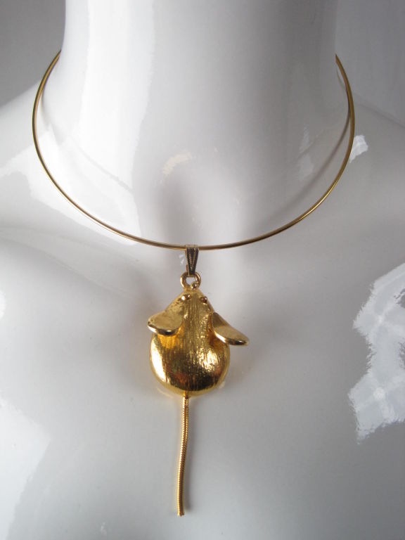 Mimi Di N Mouse Necklace