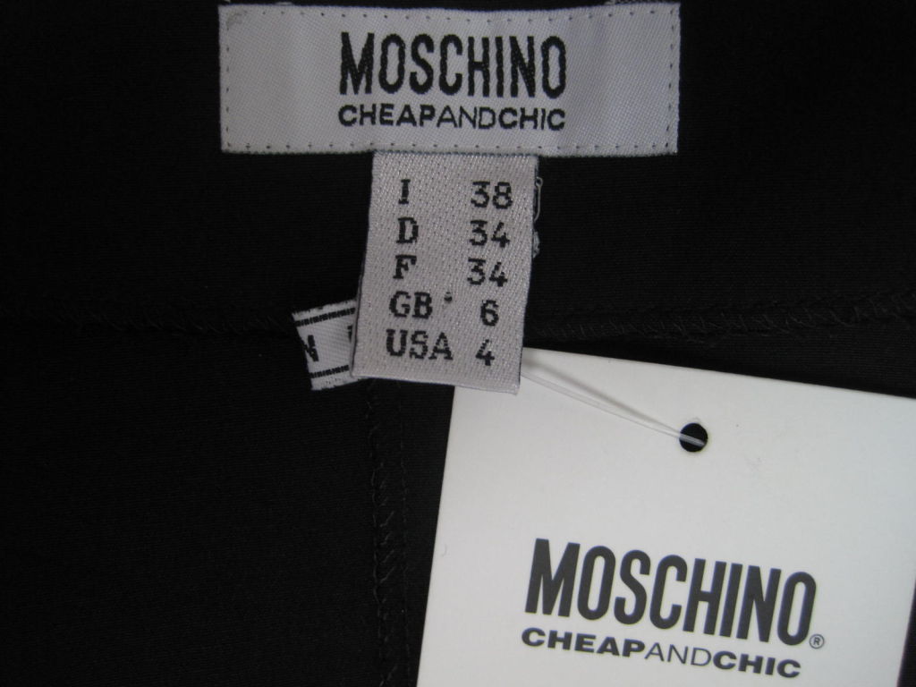 Moschino Dress with Rhinestone Bouquet-SALE! 3