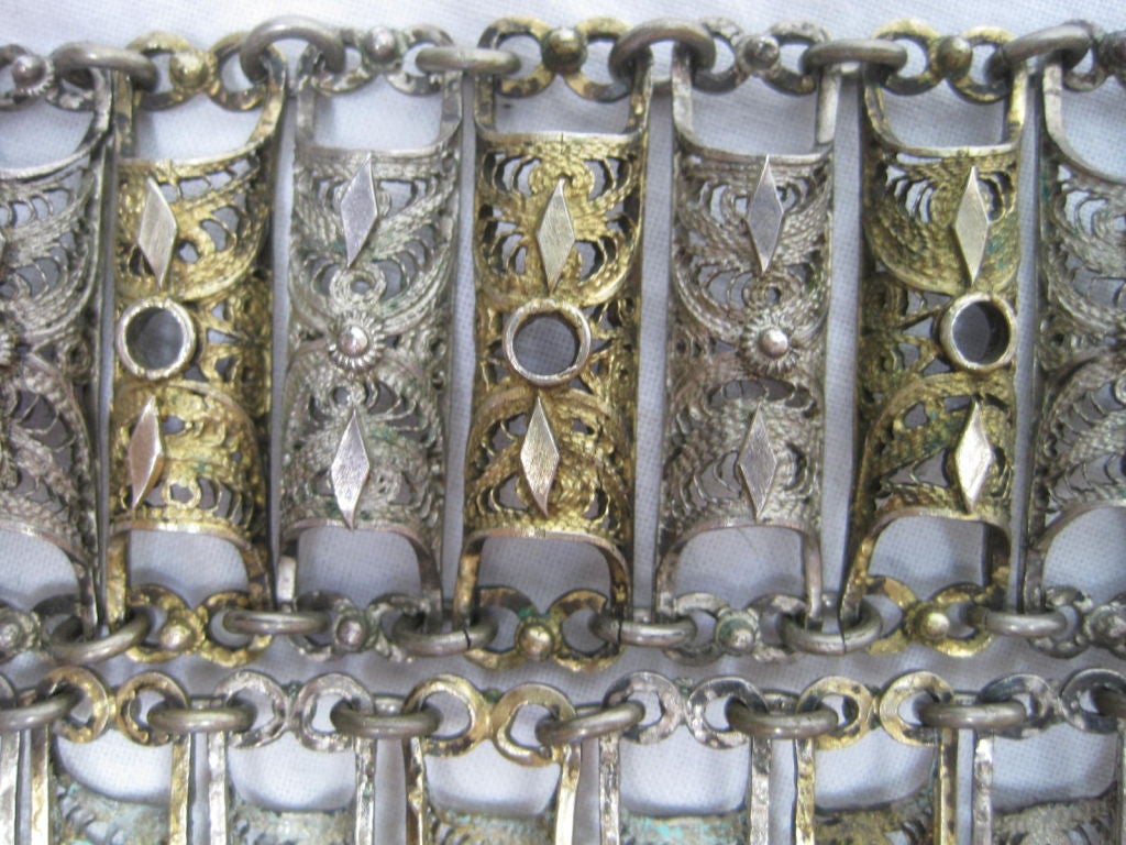 Antique Balkan Filigree Wedding Belt-SALE! 1