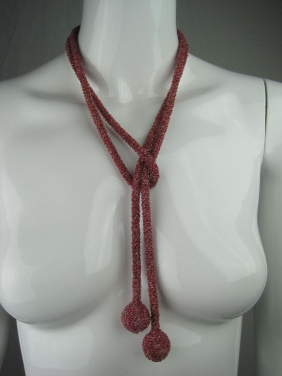 1920's Beaded Sautoir Necklace 2