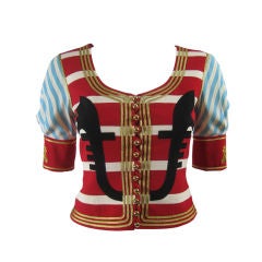Moschino Couture "Cruise Me Baby" Bodice