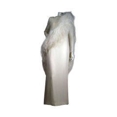 Vintage 1970's Giorgio Gown with Ostrich Feathers-SALE!