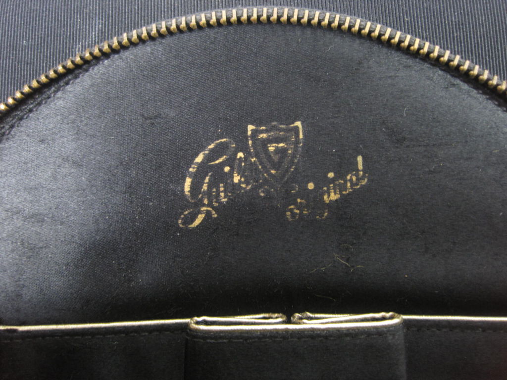 1940's Faille Handbag with Filigree Detail 2