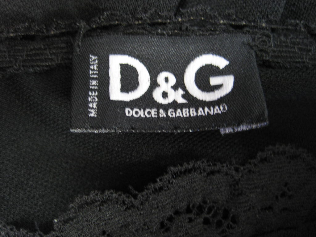 Dolce & Gabbana Lace Cocktail Dress 5