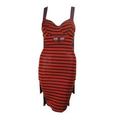 Gaultier Junior Fringed Striped Dress