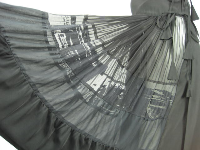 Gaultier Tiered Wrap Skirt 2