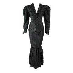 Norma Kamali Victorian-Inspired Taffeta Suit-SALE!