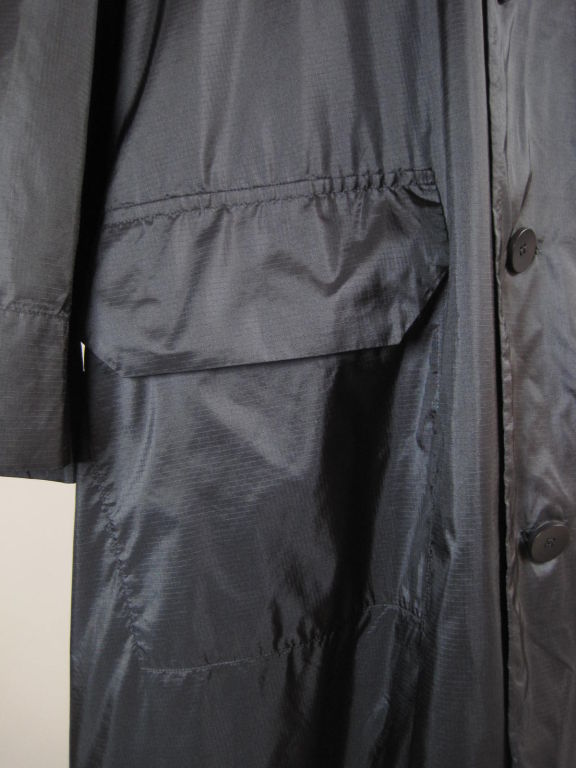 Men's Issey Miyake Over-Sized Rain Coat 3