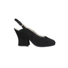 Classic Prada Black Suede Heels-SALE!