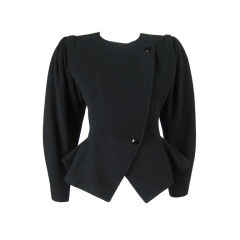 Ungaro Wool Bodice with Peplum-SALE!