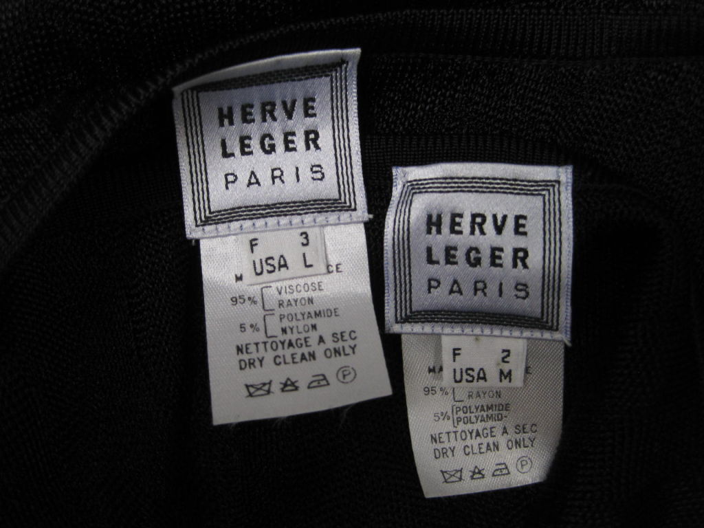 Herve Leger Picot Twinset For Sale 3