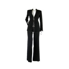 Vintage Gaultier Pant Suit with Charms-SALE!