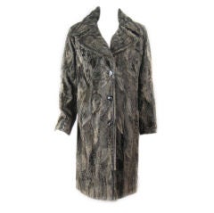 Retro Louis Feraud Lamb's Fur Coat