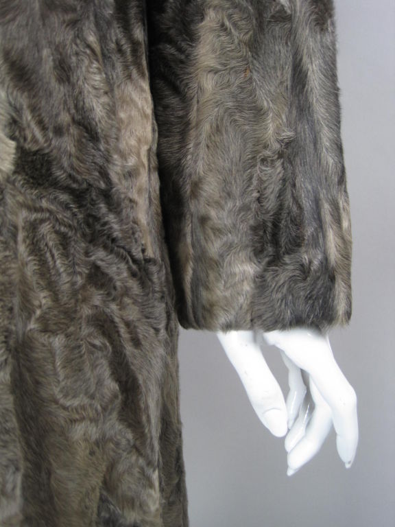 Louis Feraud Lamb's Fur Coat For Sale 2