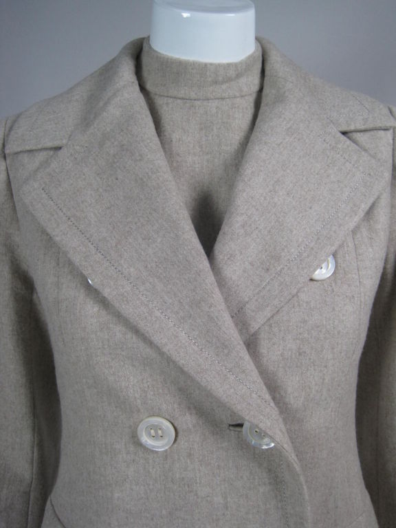 Women's 1960's Christian Dior-New York Dress and Coat Ensemble