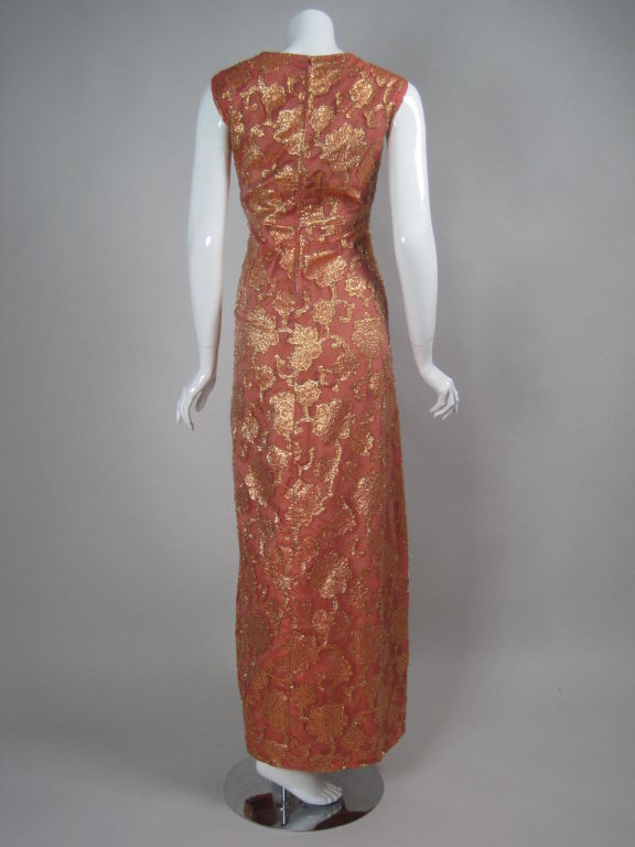 1960's Custom-Made French Gown 2
