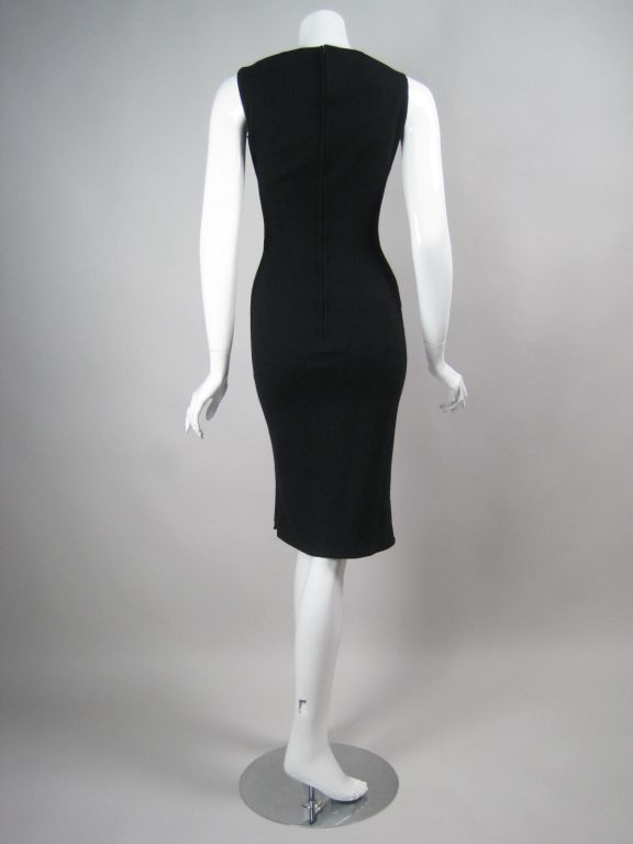Rudi Gernreich for Walter Bass 1950's Sheath Dress In Excellent Condition In Los Angeles, CA
