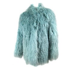 Birger Christensen Mongolian Lamb Coat