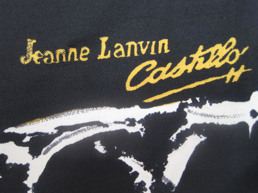 Lanvin Castillo Silk Scarf 2