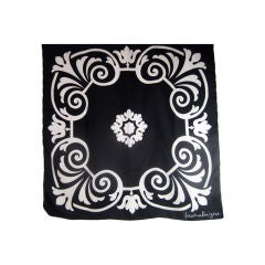 Pauline Trigere Silk Scarf