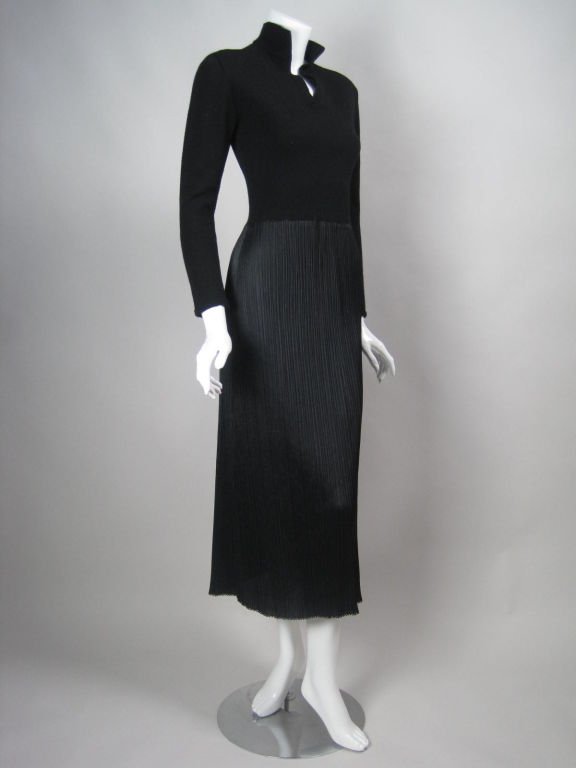 Women's Issey Miyake Pleated Sweater Dress