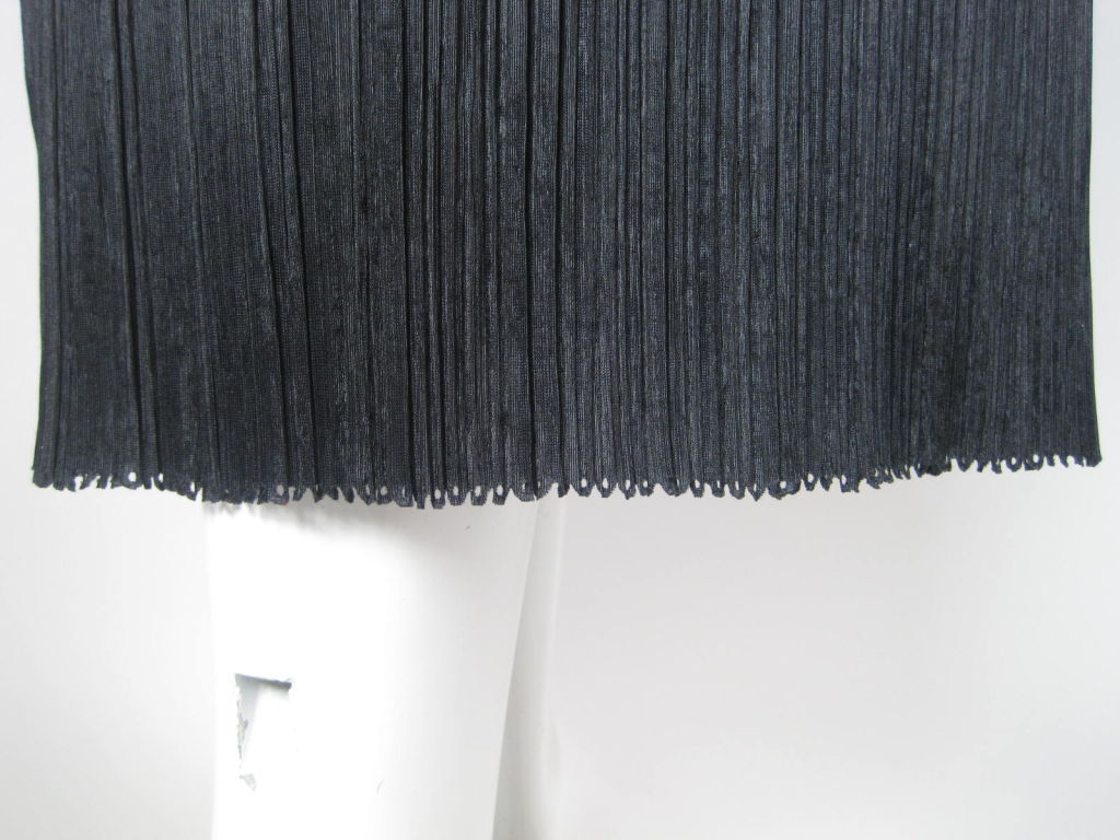 Issey Miyake Pleated Sweater Dress 4
