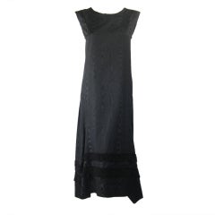 Comme des Garcons Silk Moiré Dress