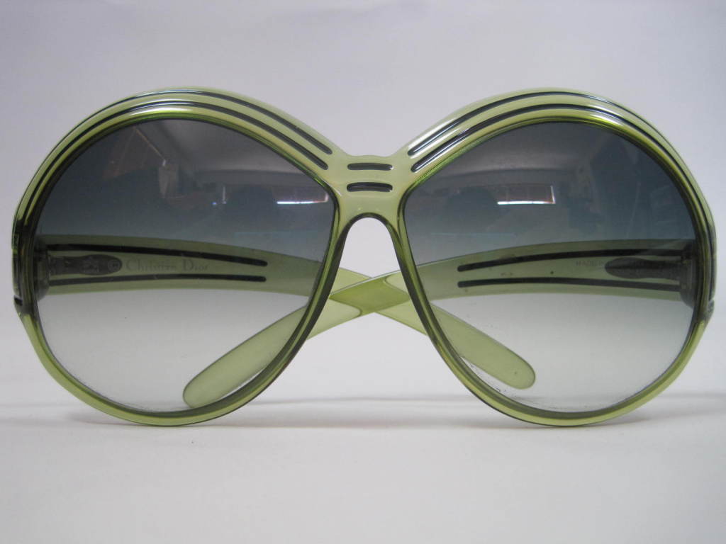 1970's Christian Dior Oversized Glasses