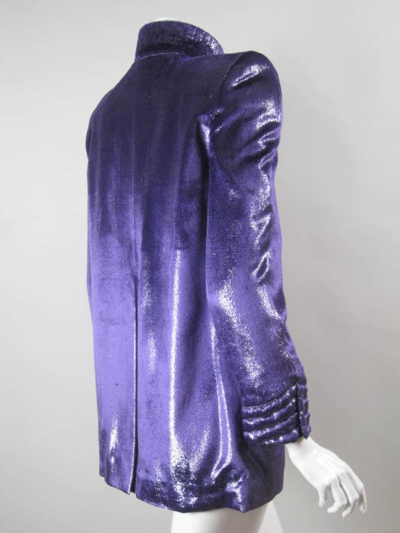 1980's Krizia Purple Jacket 1