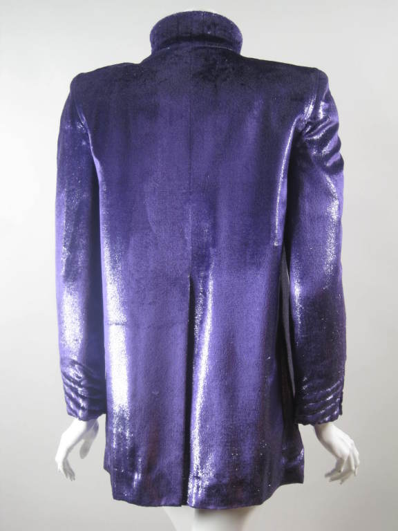 1980's Krizia Purple Jacket 2