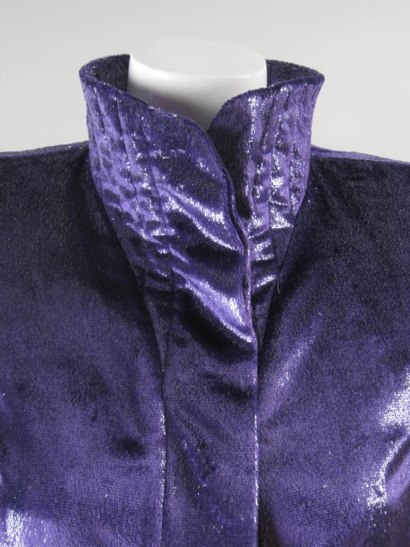 1980's Krizia Purple Jacket 3